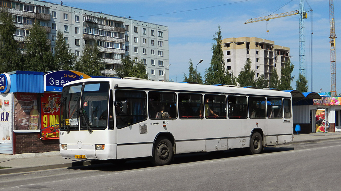 Псковская область, Mercedes-Benz O345 № 633