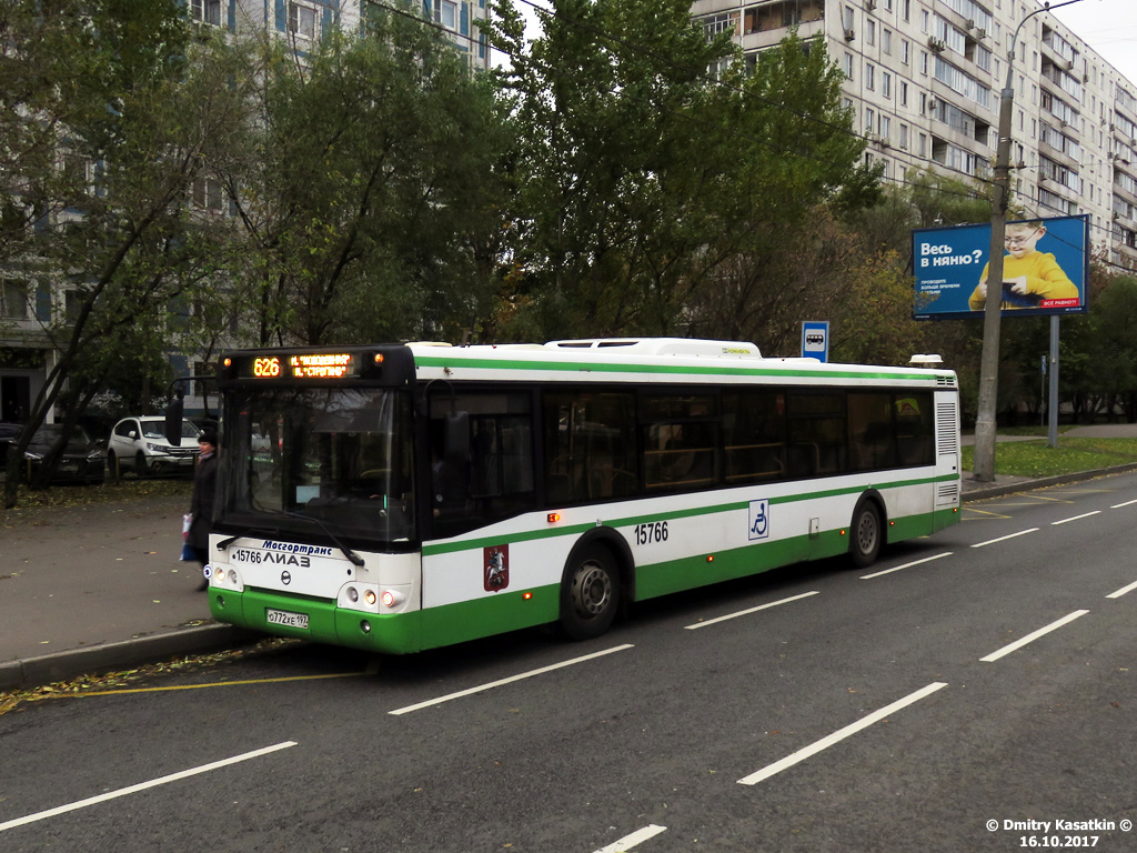 Moskau, LiAZ-5292.22 (2-2-2) Nr. 15766