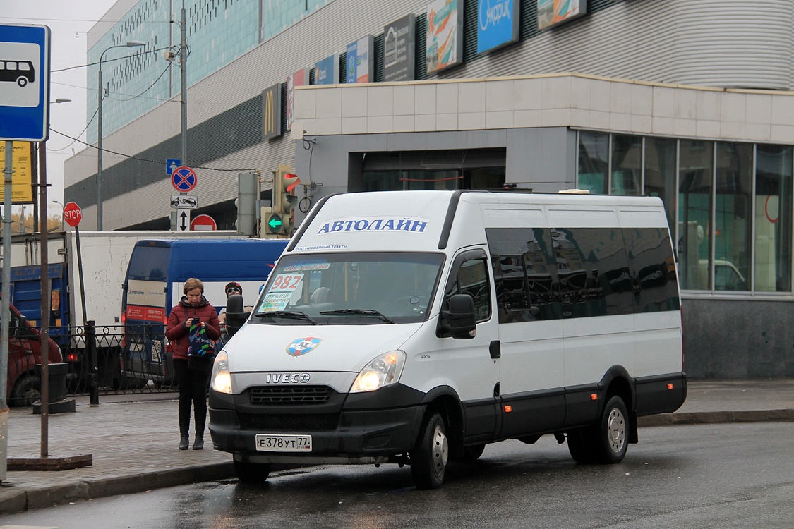 Москва, Нижегородец-2227UU (IVECO Daily) № Е 378 УТ 77