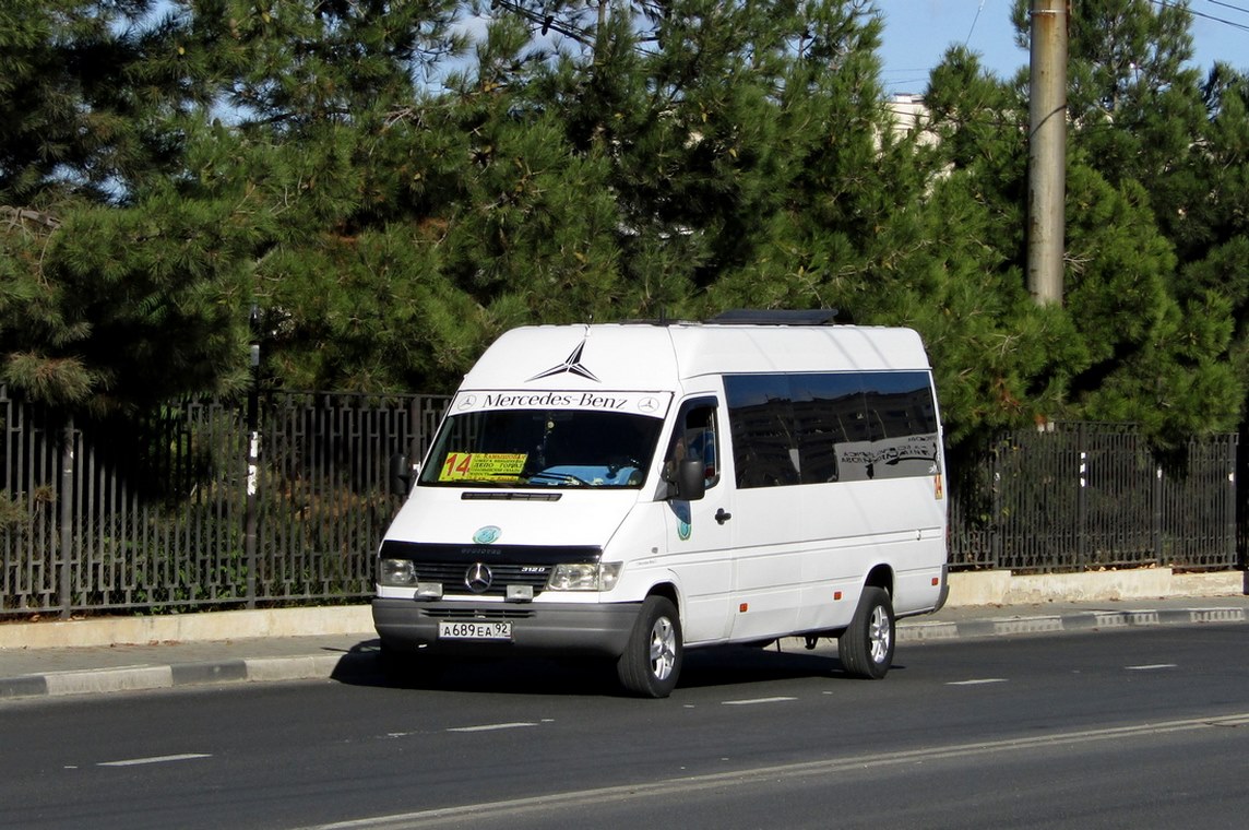 Севастополь, Mercedes-Benz Sprinter W903 312D № А 689 ЕА 92