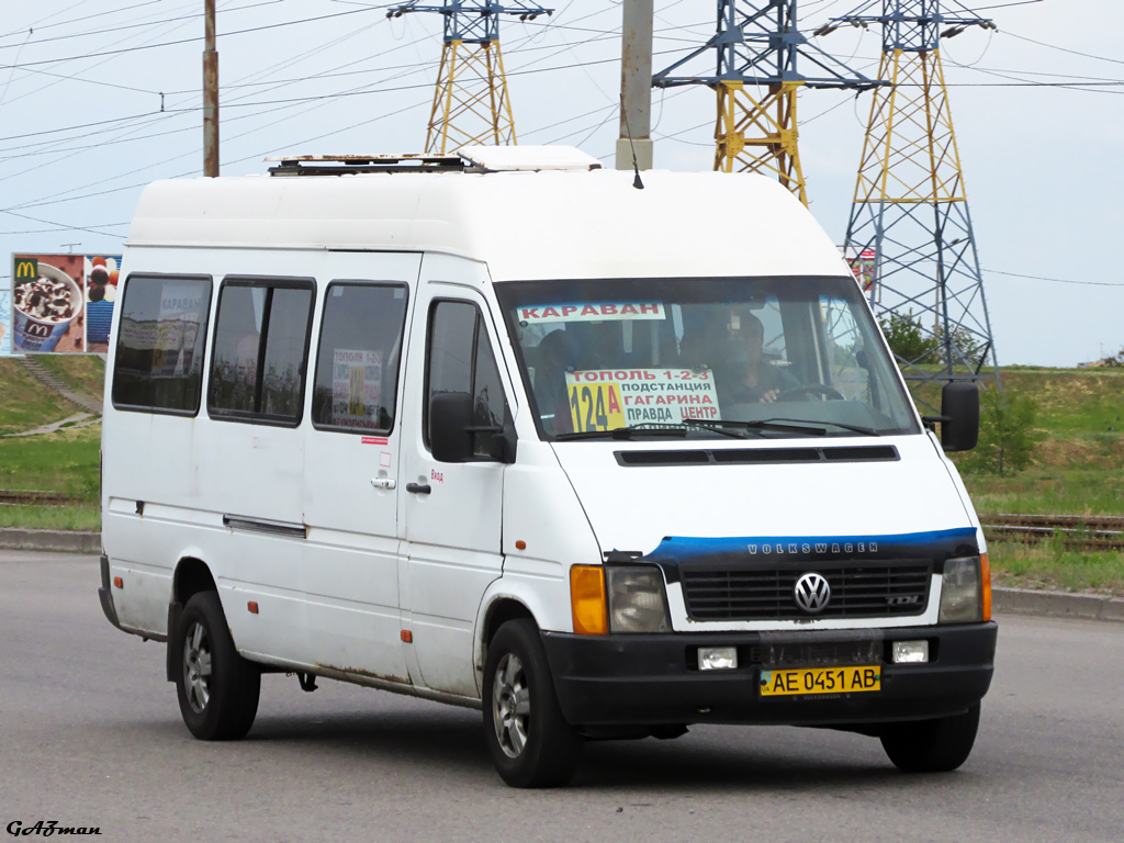 Dnepropetrovsk region, Volkswagen LT35 № AE 0451 AB