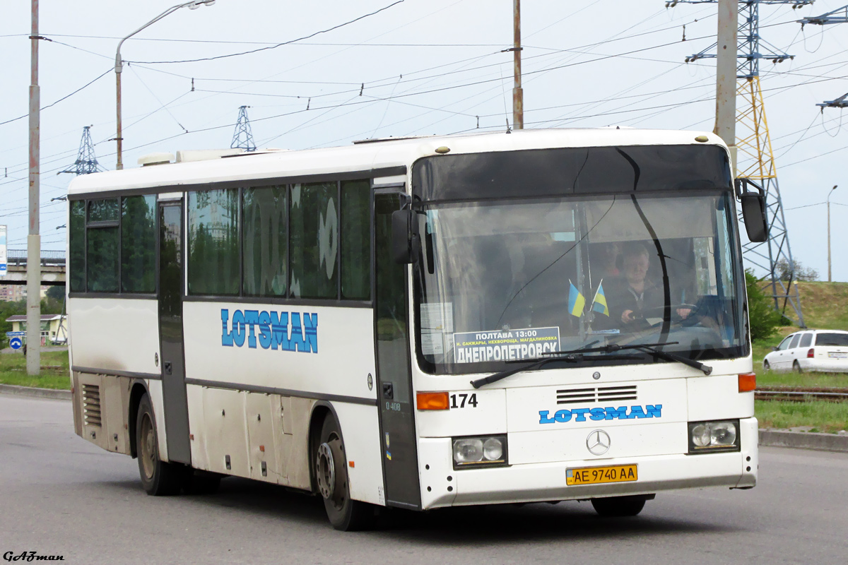 Днепропетровская область, Mercedes-Benz O408 № 174