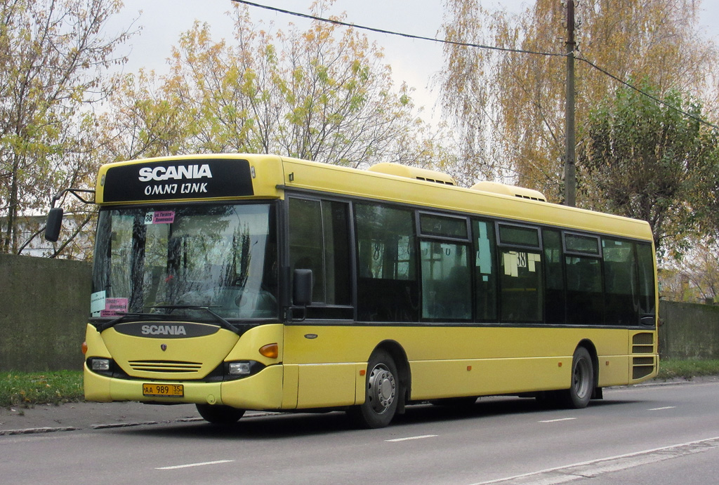 Вологодская область, Scania OmniLink I (Скания-Питер) № АА 989 35