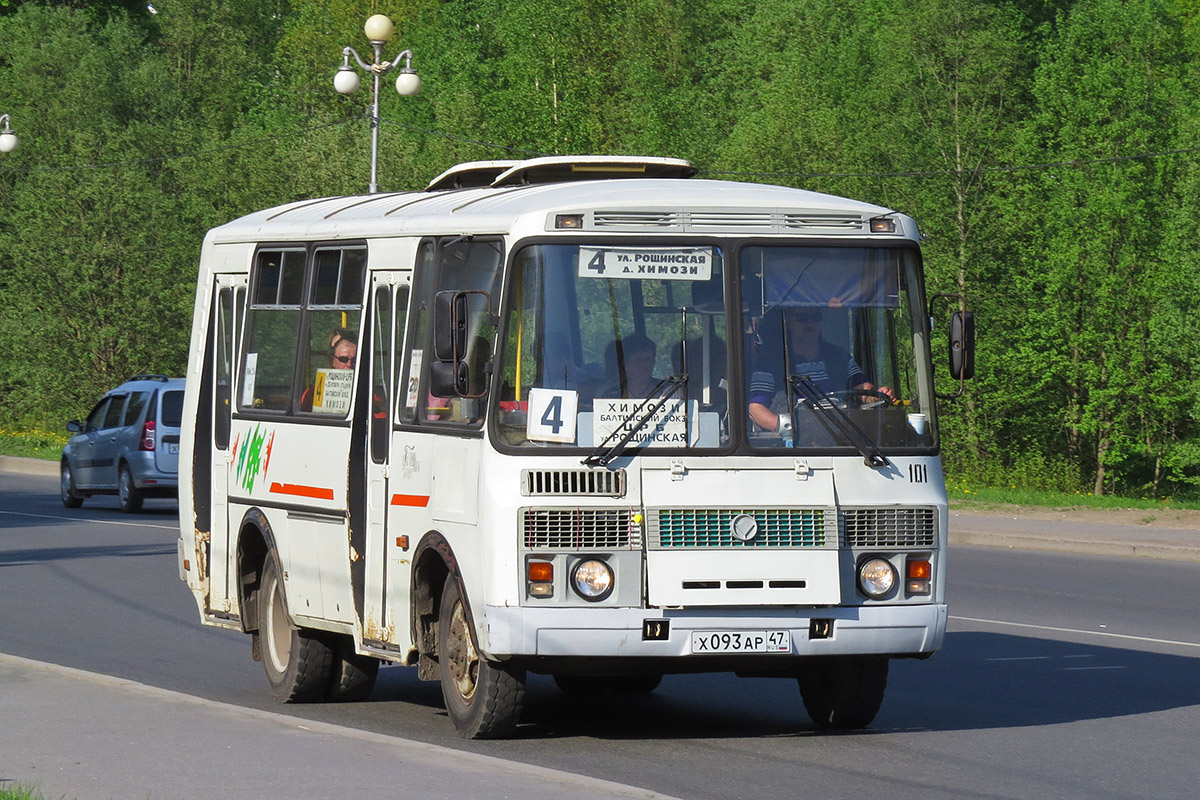 Ленинградская область, ПАЗ-32054 № 101