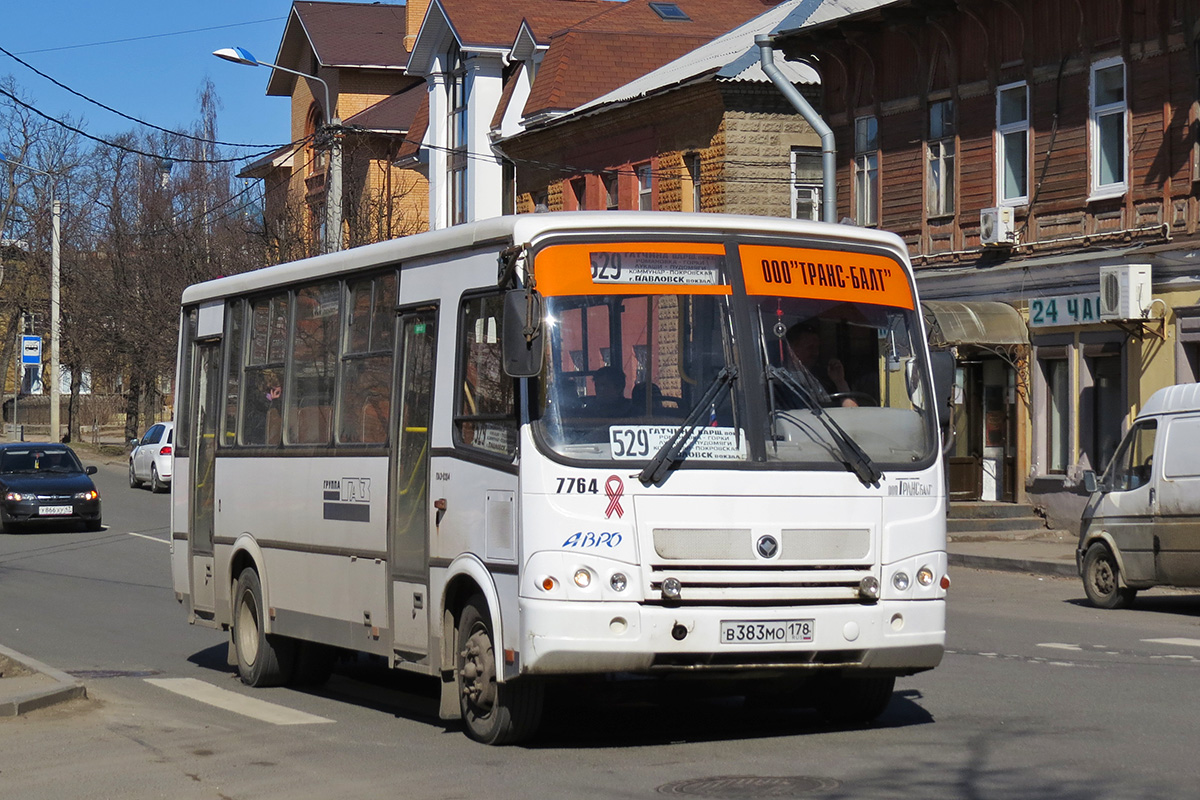 Ленинградская область, ПАЗ-320412-05 № 7764