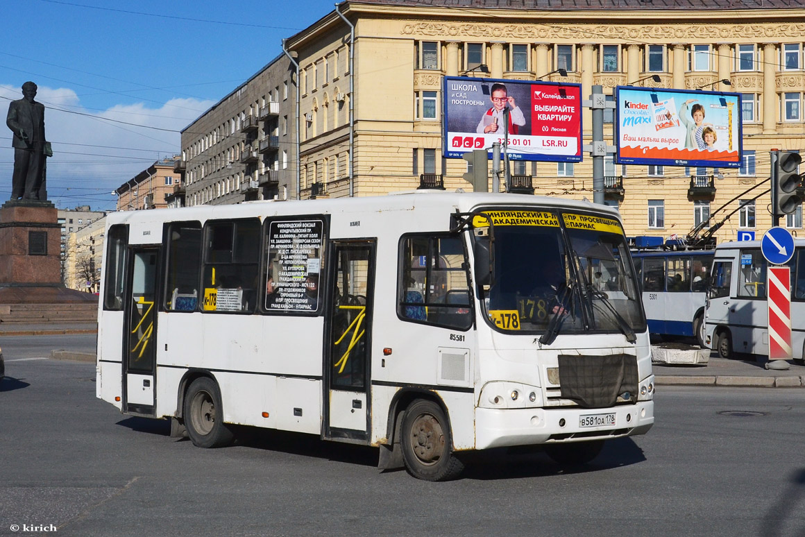 Санкт-Петербург, ПАЗ-320402-05 № В 581 ОА 178