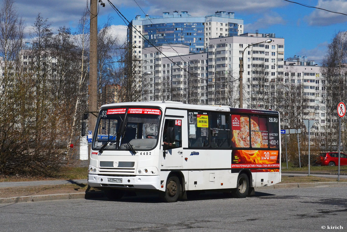 Санкт-Петербург, ПАЗ-320402-05 № n452