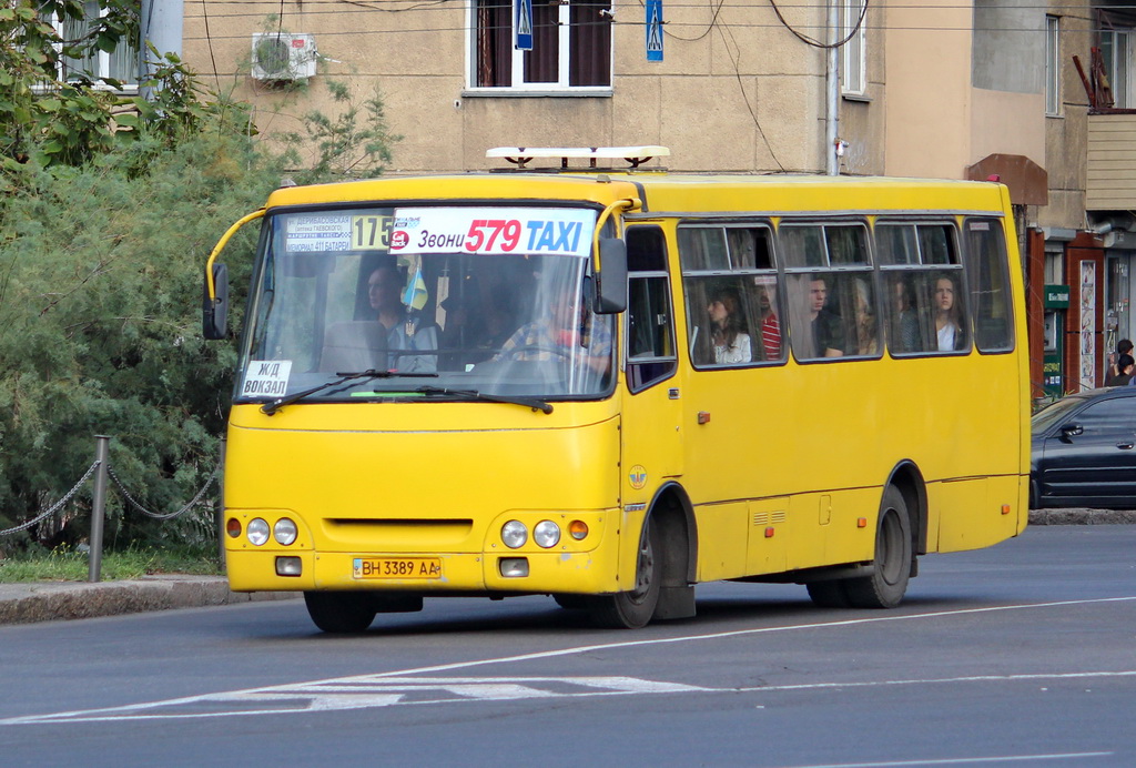 Одесская область, Богдан А09201 (ЛуАЗ) № BH 3389 AA