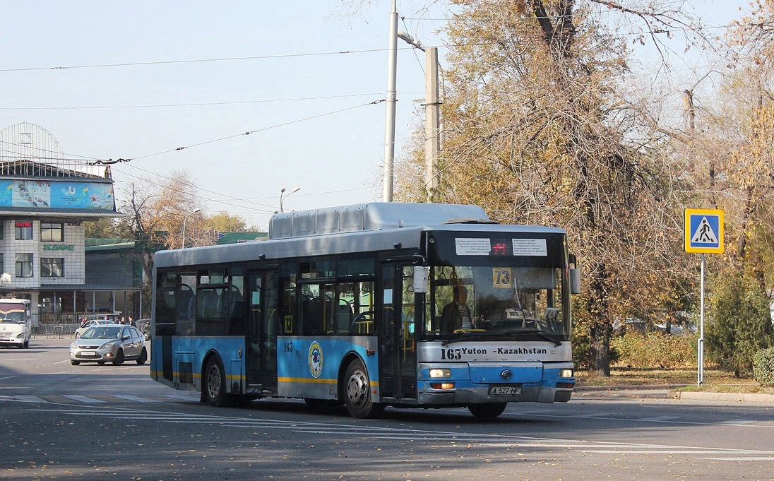 Алматы, Yutong ZK6120HGM № 163