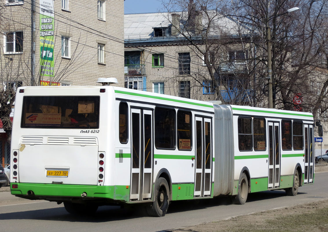 Нижегородская область, ЛиАЗ-6212.00 № АУ 227 52