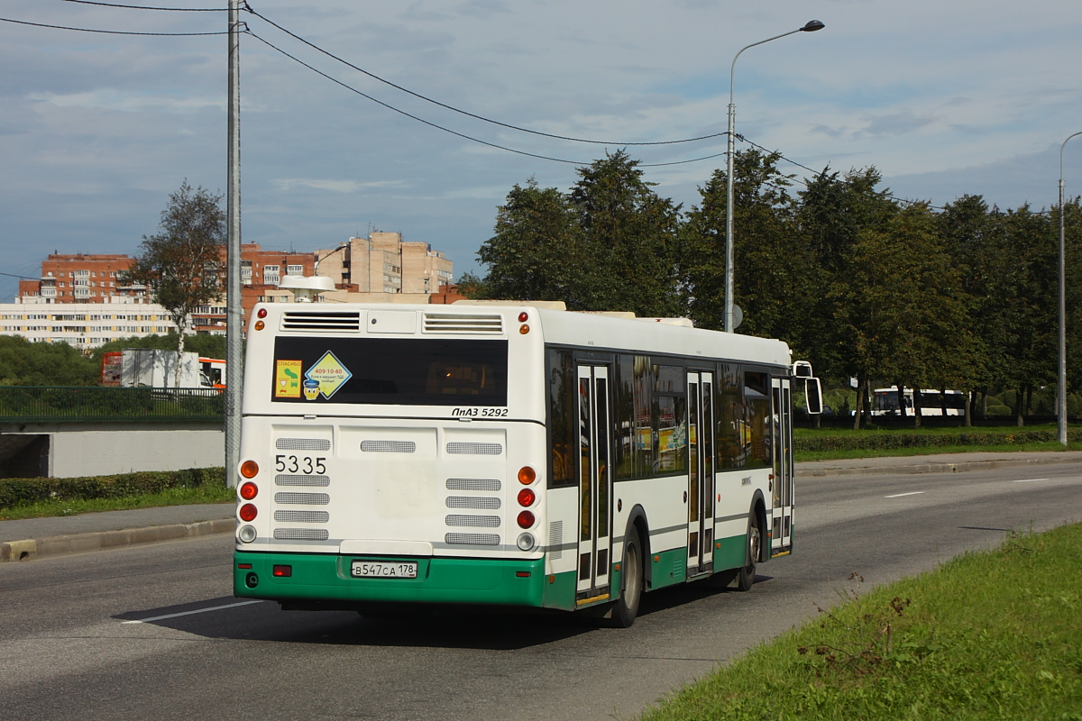 Санкт-Петербург, ЛиАЗ-5292.60 № 5335