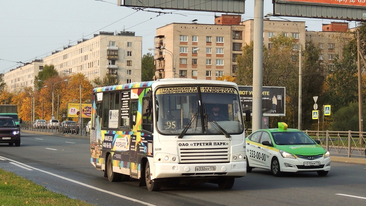 Санкт-Петербург, ПАЗ-320402-05 № В 330 НУ 178