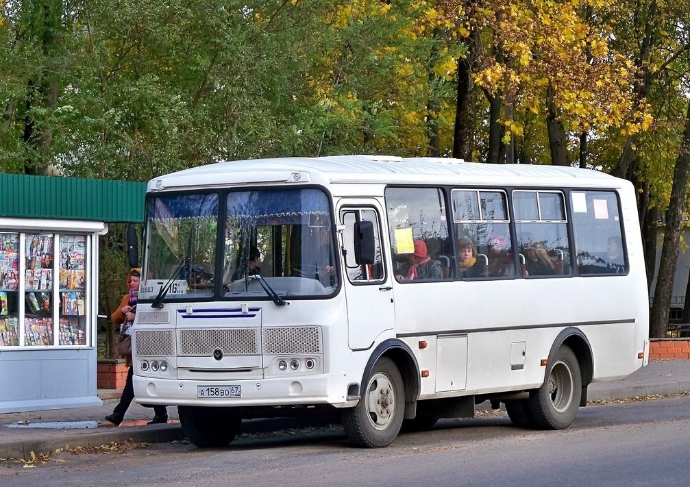 Смоленская область, ПАЗ-32054-04 № А 158 ВО 67