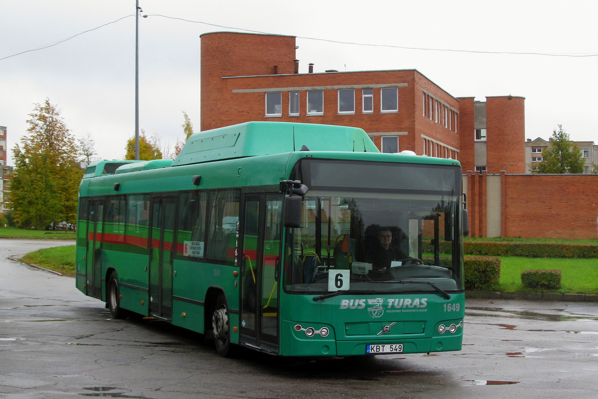 Литва, Volvo 7700 CNG № 1649