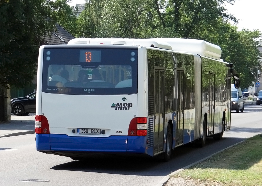 Эстония, MAN A23 Lion's City G NG313 CNG № 350