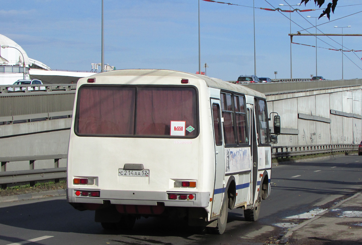 Нижегородская область, ПАЗ-32053 № С 214 АА 52