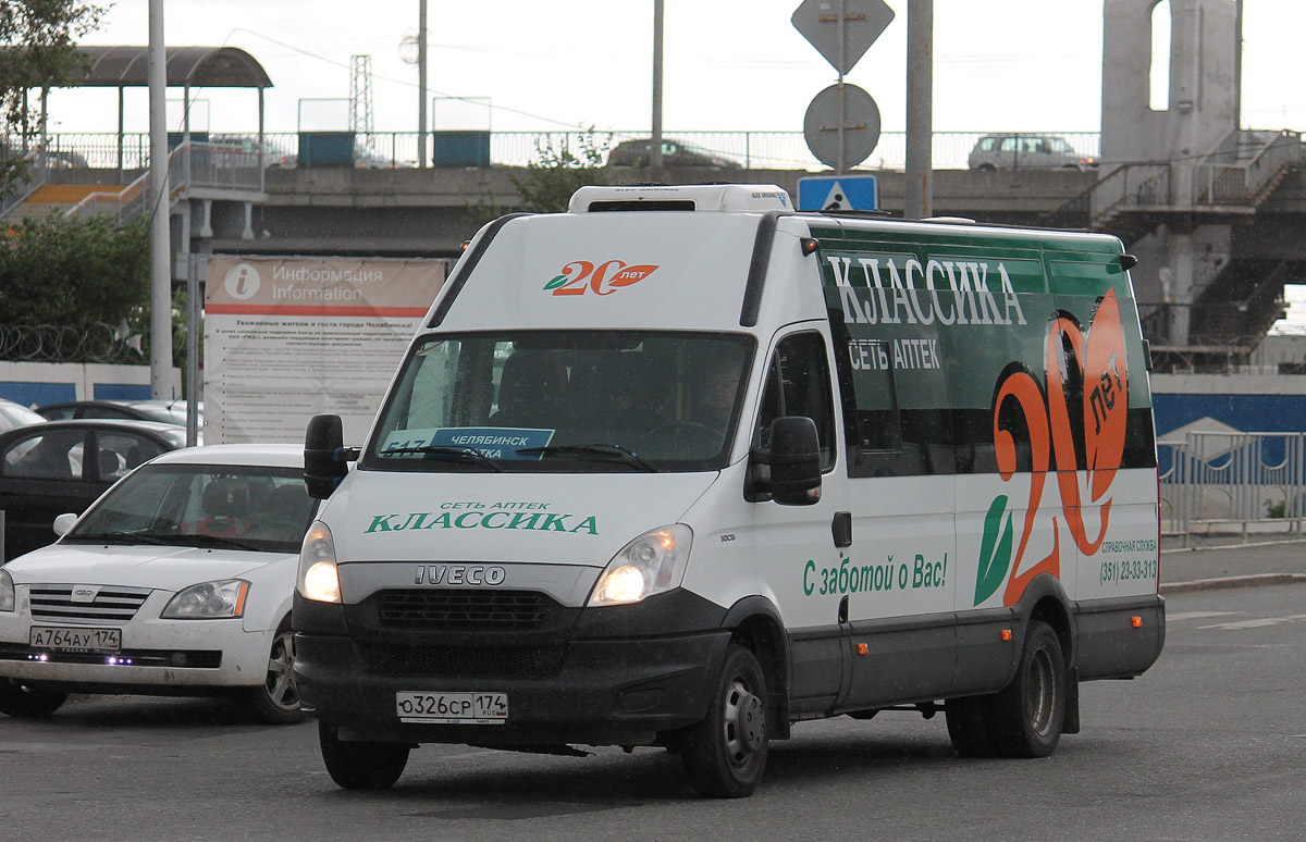 Челябинская область, Нижегородец-2227UR (IVECO Daily) № 407