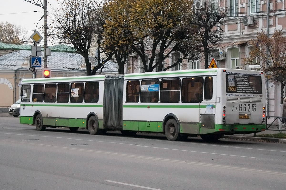 Рязанская область, ЛиАЗ-6212.00 № 1052