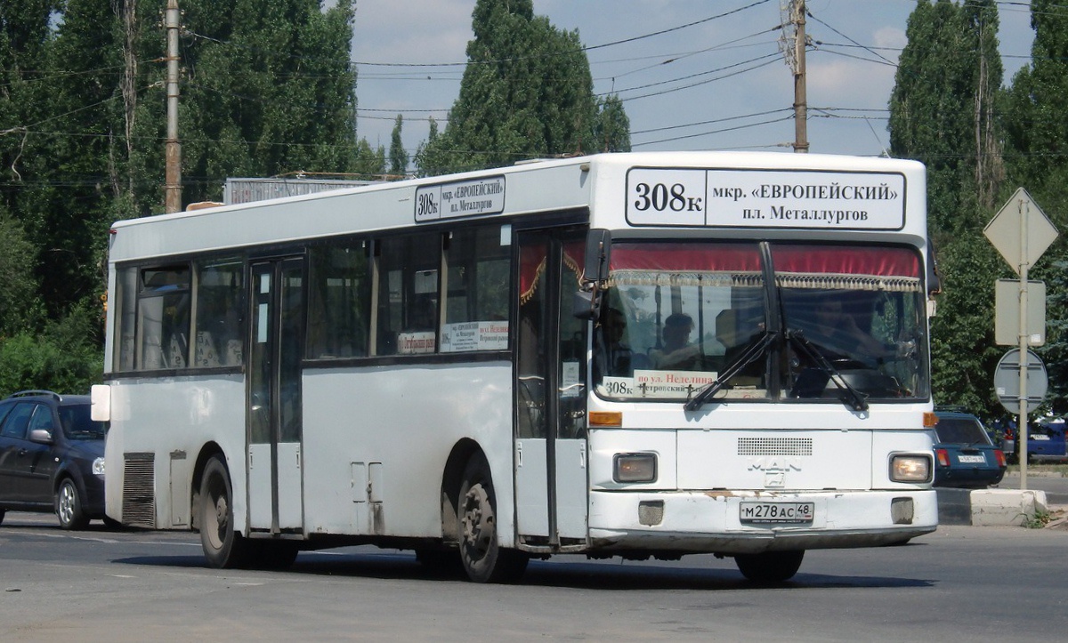 Липецкая область, MAN 791 SL202 № М 278 АС 48