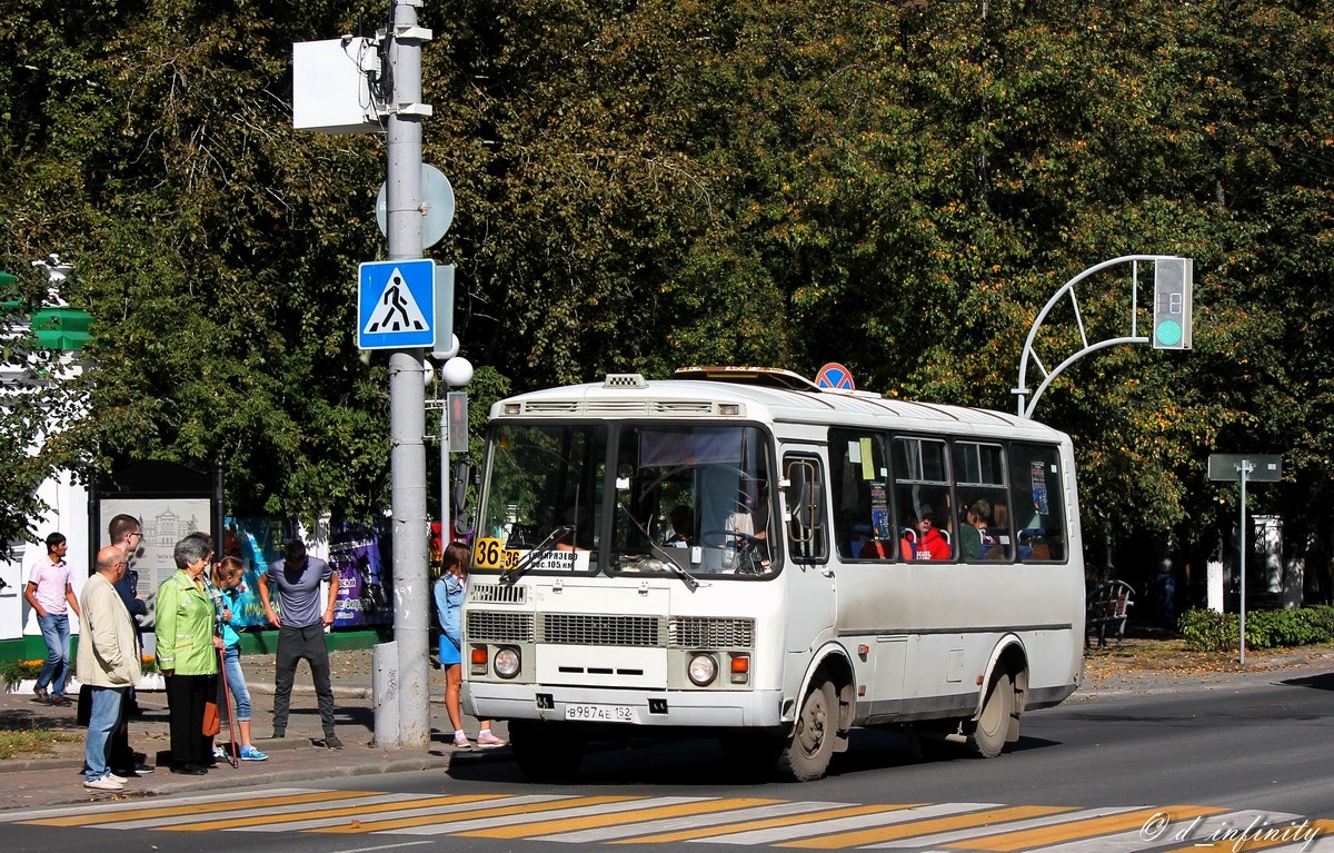 Томская область, ПАЗ-32054 № В 987 АЕ 152