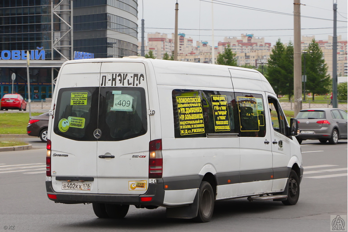 Санкт-Петербург, Луидор-22360C (MB Sprinter) № В 402 КХ 178