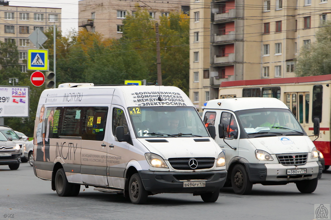 Санкт-Петербург, Луидор-22360C (MB Sprinter) № В 494 РУ 178