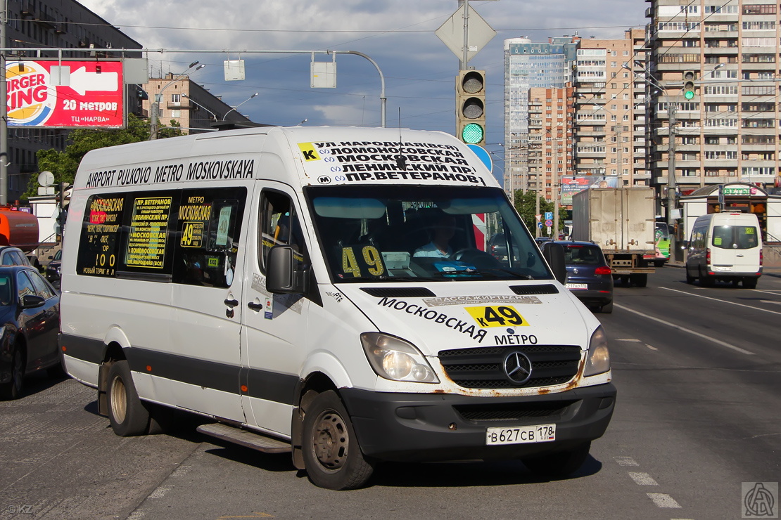 Санкт-Петербург, Луидор-22360C (MB Sprinter) № 2072