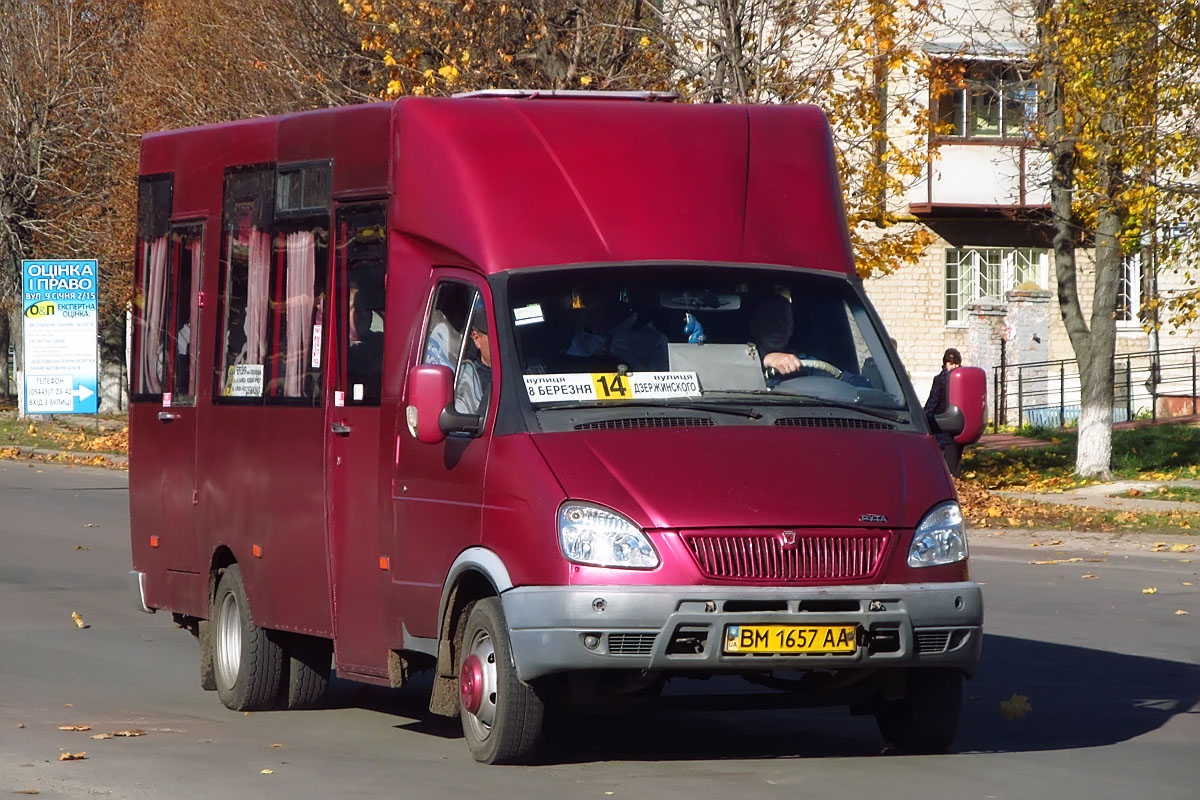 Сумская область, Рута 20 № BM 1657 AA — Фото — Автобусный транспорт