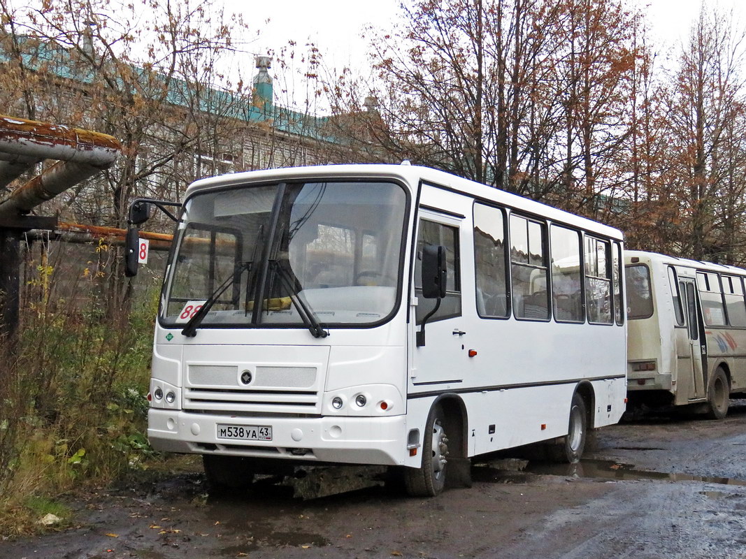 Кировская область, ПАЗ-320302-11 № М 538 УА 43