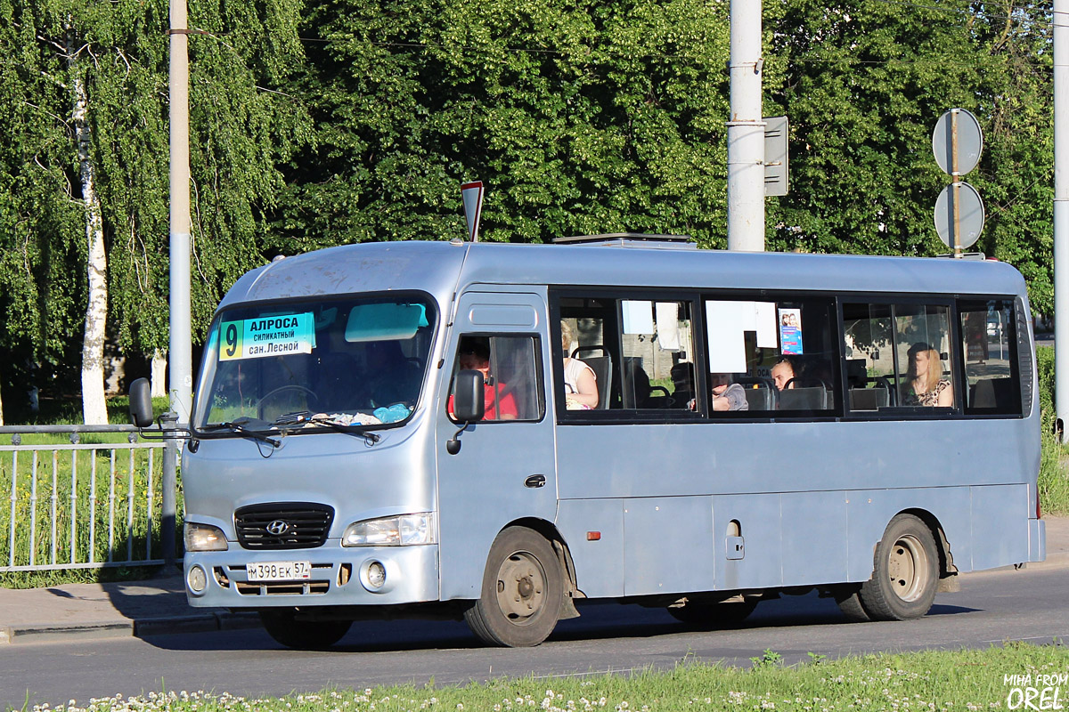 Орловская область, Hyundai County LWB C09 (ТагАЗ) № М 398 ЕК 57