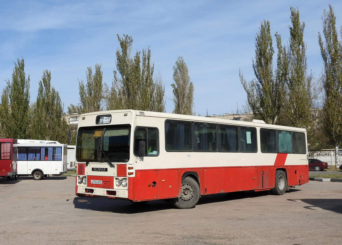 Республика Крым, Scania CR112 (Полтава-Автомаш) № А 714 СВ 82