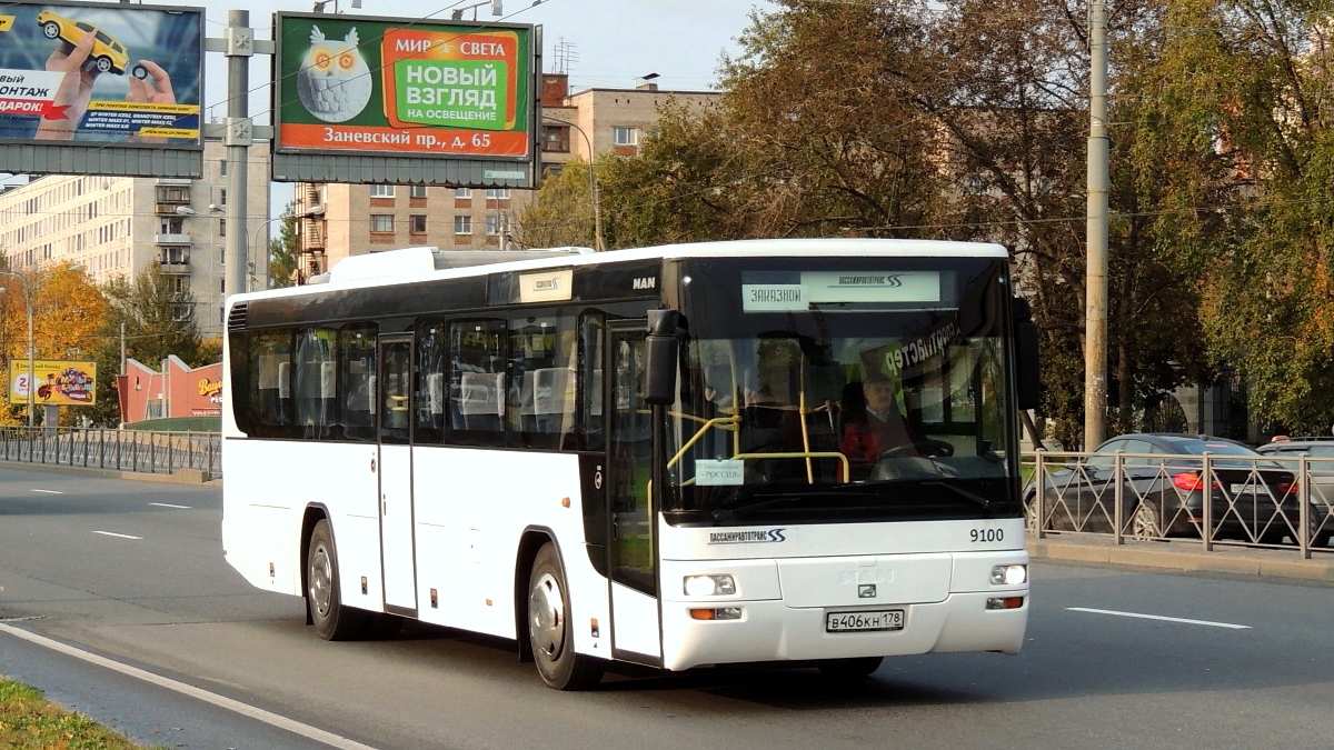 Санкт-Петербург, MAN A72 Lion's Classic SÜ283 № 9100