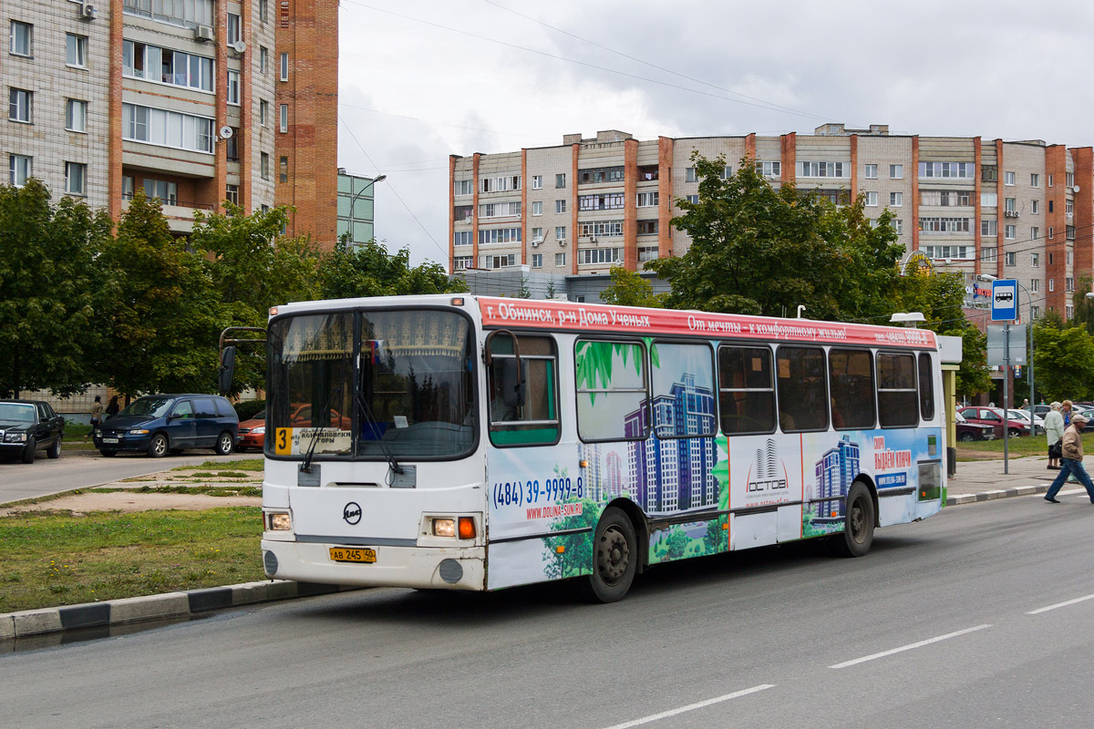 Автобус 245 карта