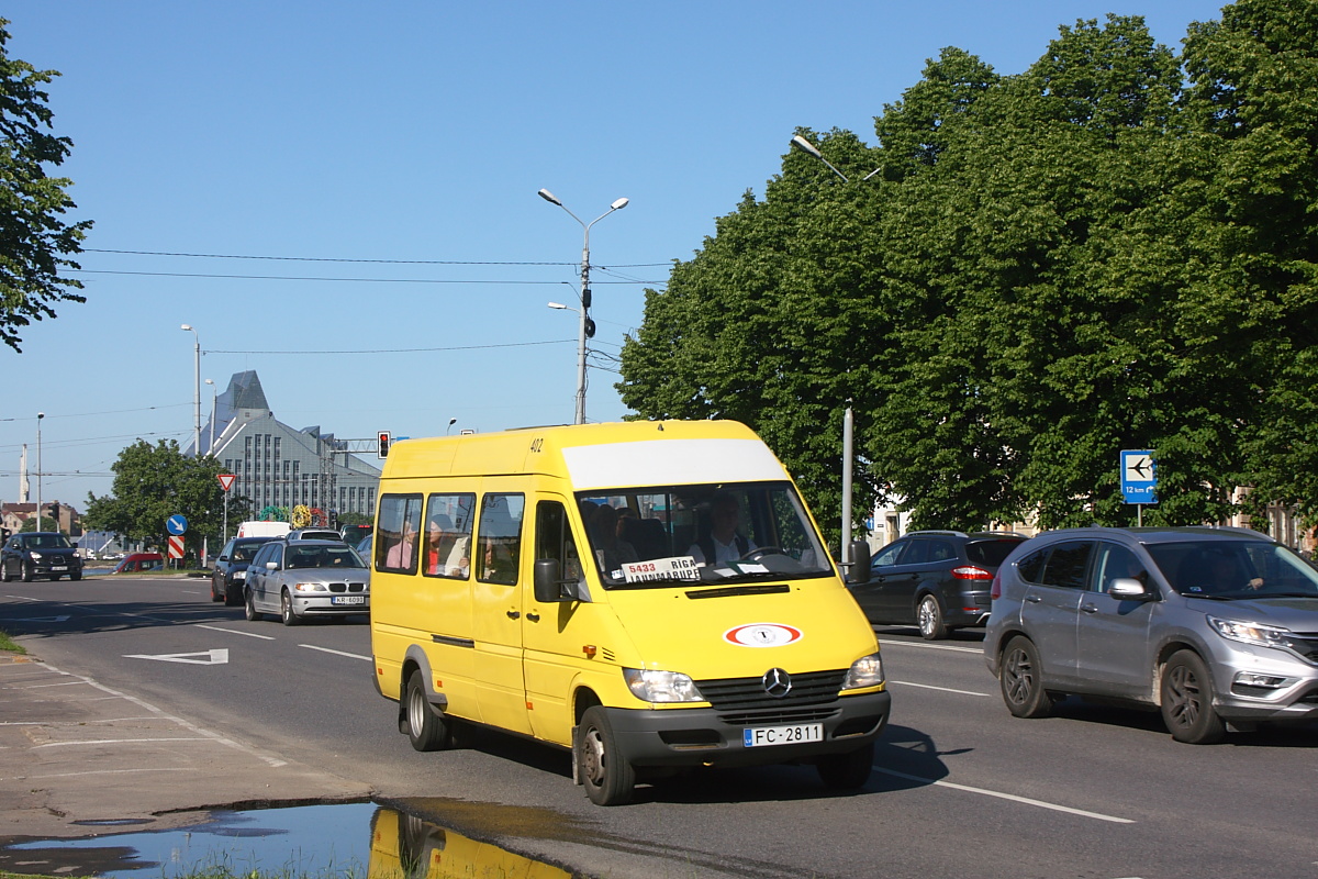 Латвія, Mercedes-Benz Sprinter W904 413CDI № 402