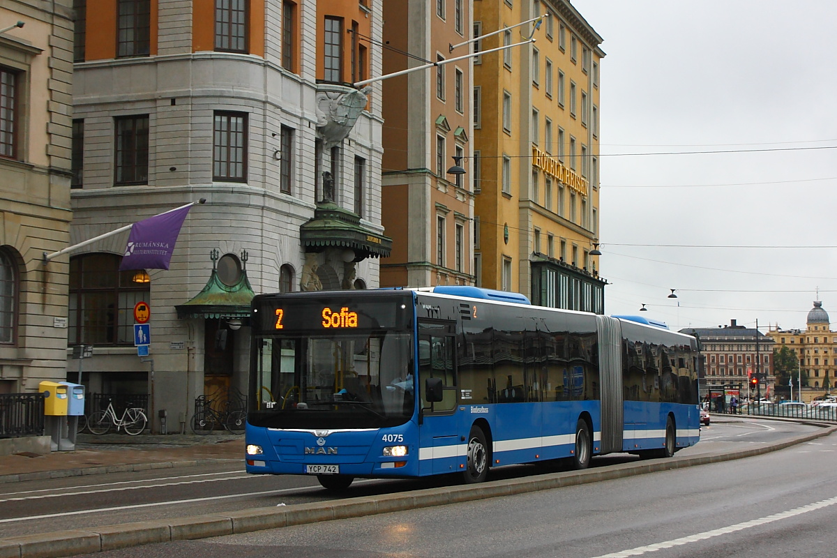 Švédsko, MAN A23 Lion's City G NG323 č. 4075