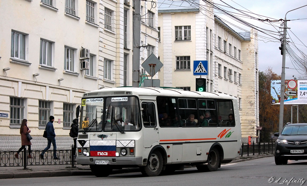 Томская область, ПАЗ-32054 № В 427 СН 154