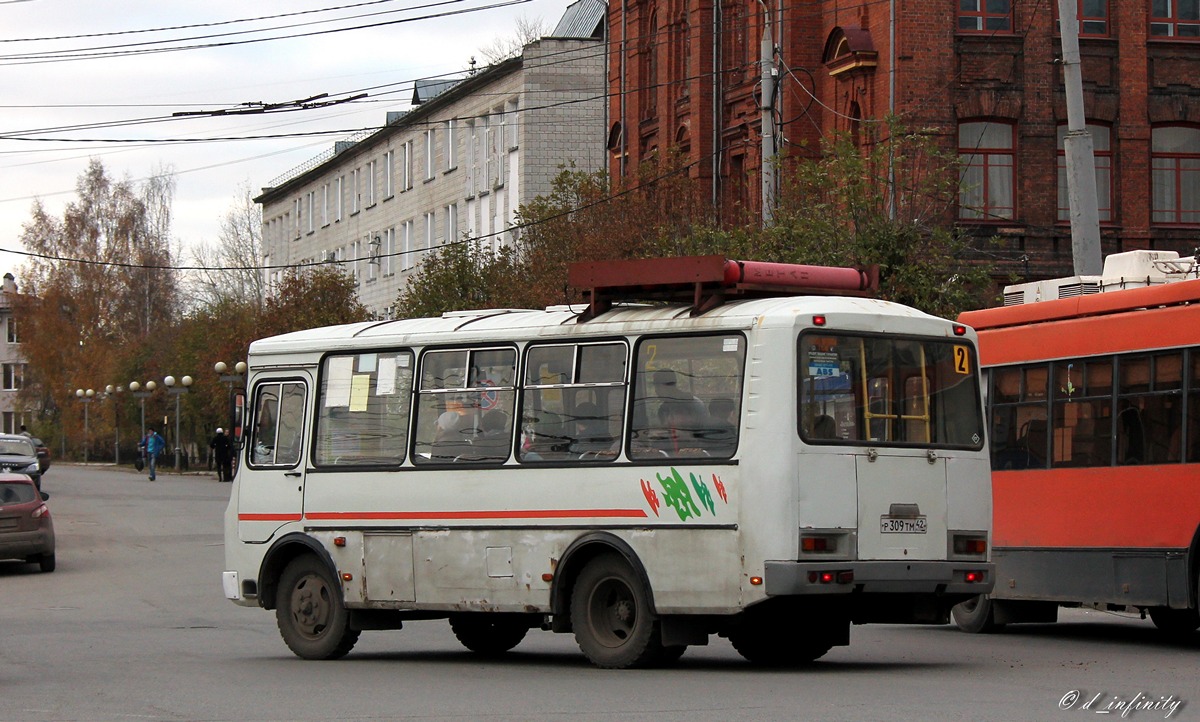 Томская область, ПАЗ-32054 № Р 309 ТМ 42