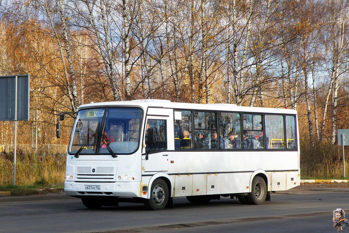 Нижегородская область, ПАЗ-320412-14 № О 631 ХК 152