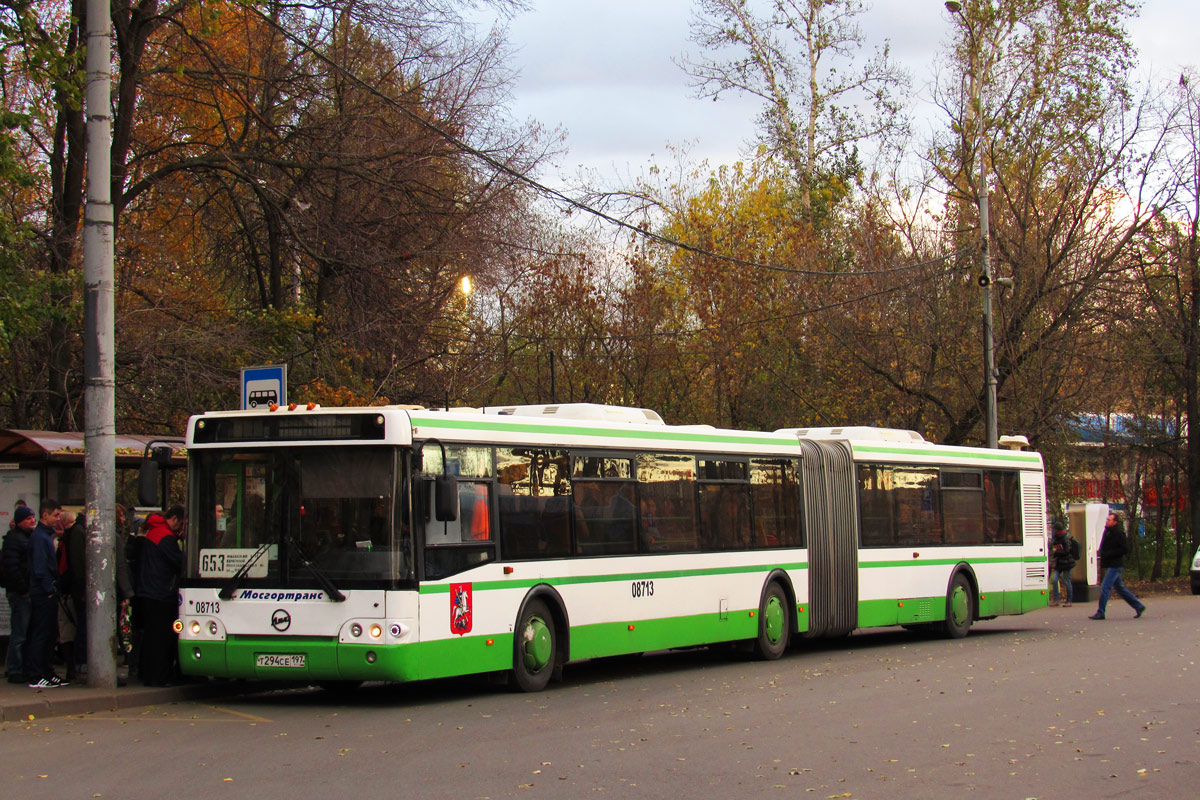 Москва, ЛиАЗ-6213.21 № 08713