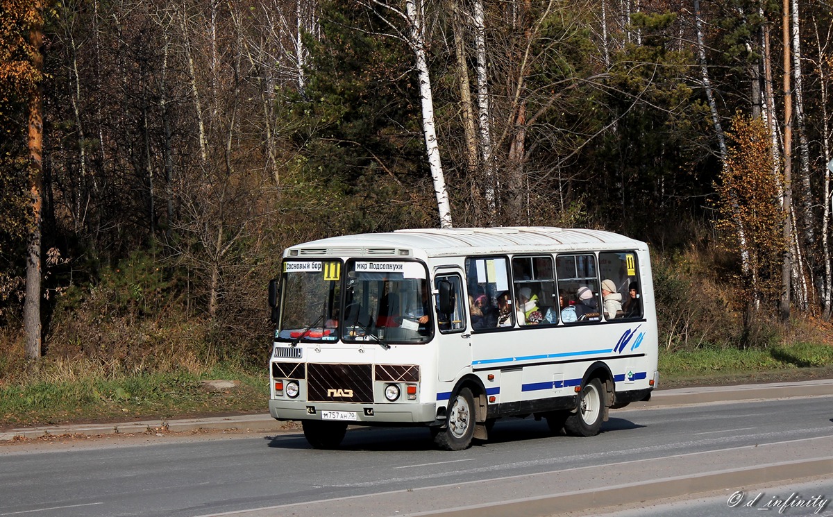 Томская область, ПАЗ-32054 № М 757 АН 70