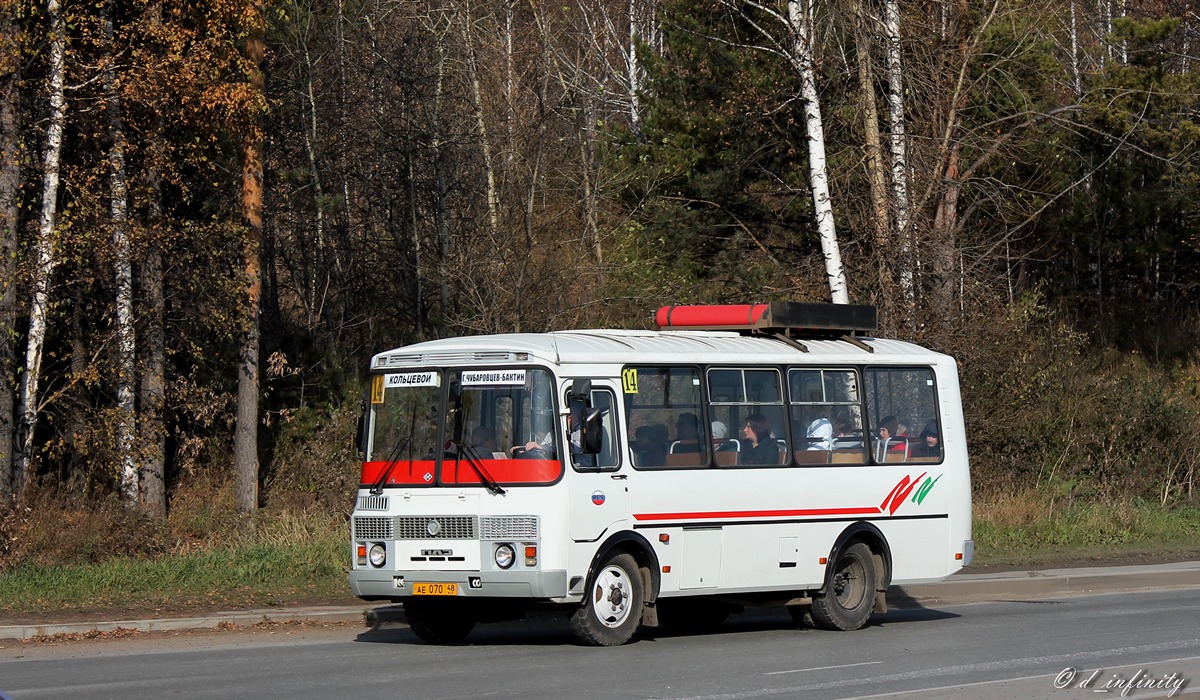 Томская область, ПАЗ-32054 № АЕ 070 48