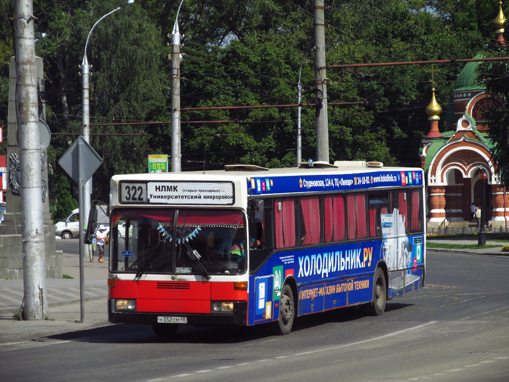 Липецкая область, Mercedes-Benz O405N № Н 352 СМ 48