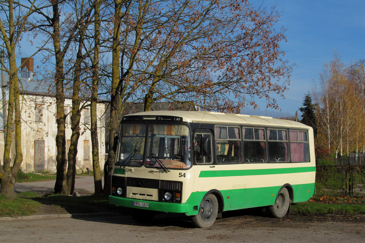 Litvánia, PAZ-3205-110 sz.: 54