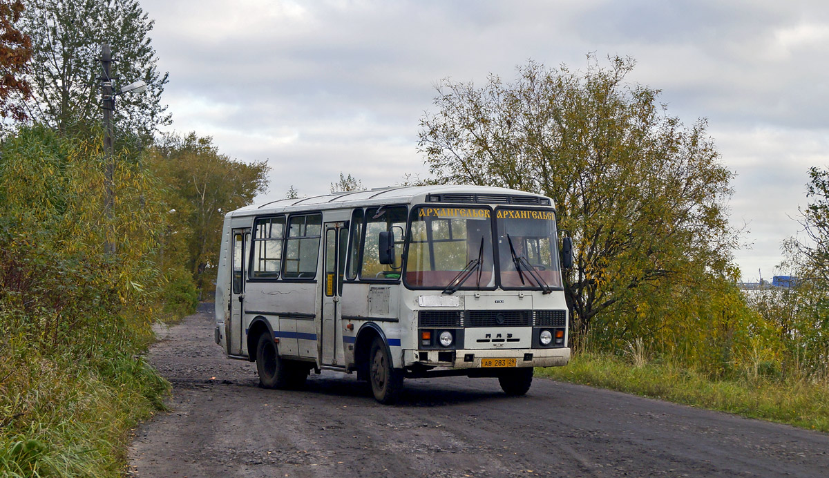 Архангельская область, ПАЗ-32054 № АВ 283 29