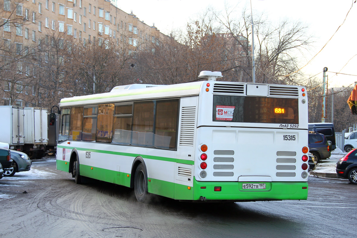 Москва, ЛиАЗ-5292.22 (2-2-2) № 15315