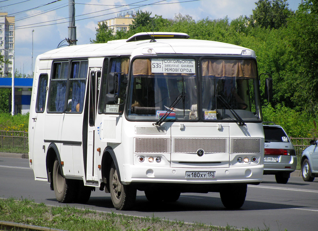 Нижегородская область, ПАЗ-32053 № Н 180 ХУ 152