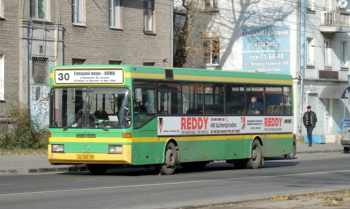 Липецкая область, Mercedes-Benz O405 № АЕ 263 48 — Фото — Автобусный  транспорт