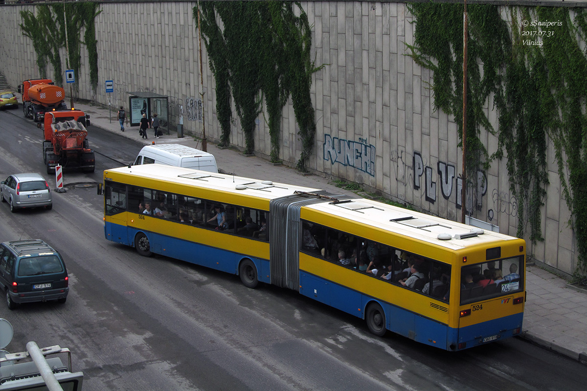 Литва, Mercedes-Benz O405G № 524