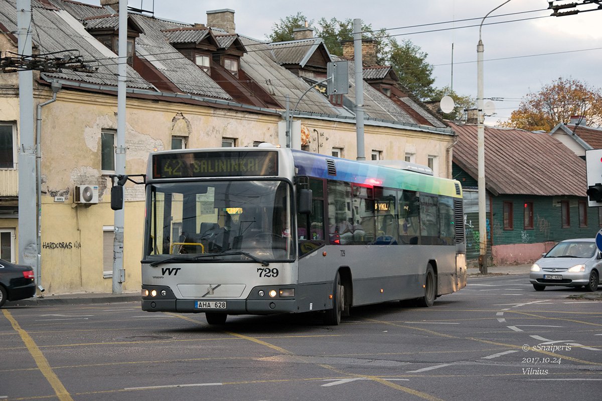 Литва, Volvo 7700 № 729