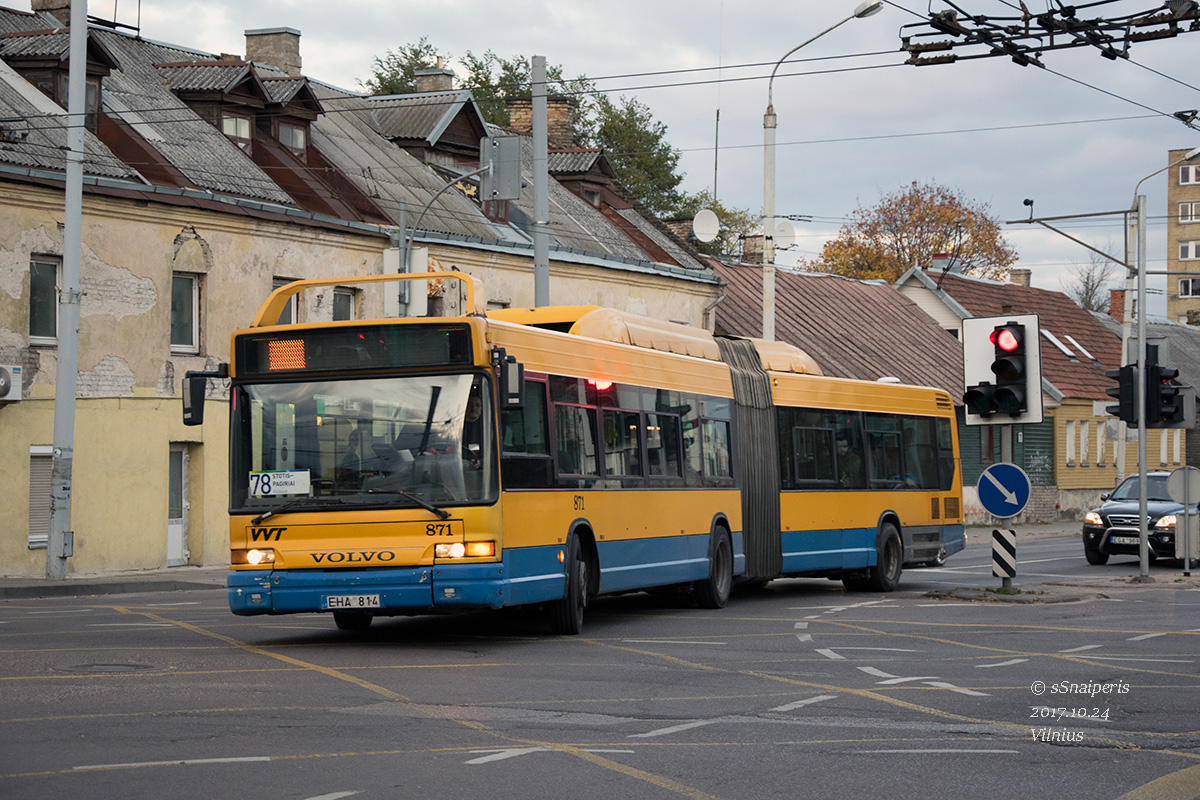 Lietuva, Heuliez GX417 GNV Nr. 871